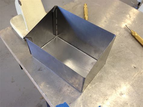 how to build a metal box|sheet metal box design.